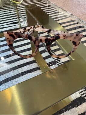 Tortoiseshell Cat Eye Glasses - Pink & Brown